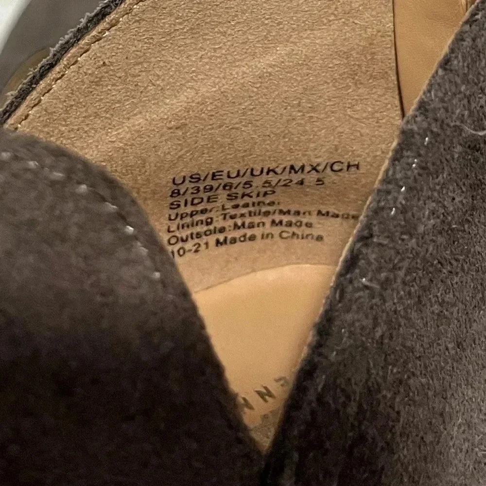 Kenneth Cole REACTION Side Skip Bootie size 8 NWOT